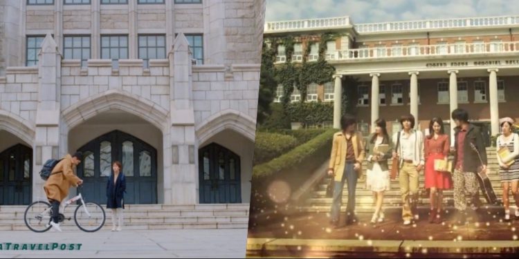 korean drama filming locations universities
