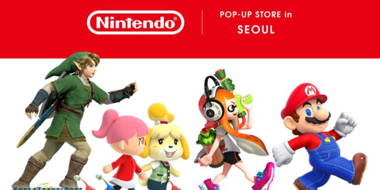 nintendo pop-up store in seoul