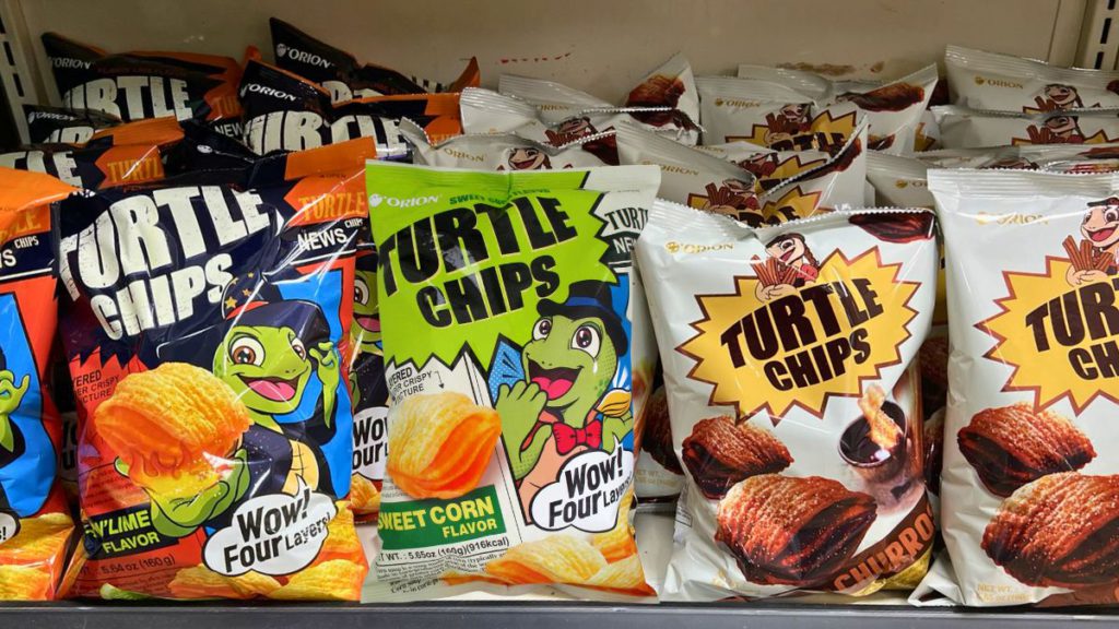 korean turtle chips