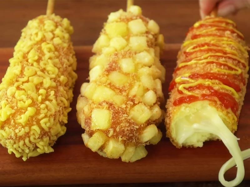 corn dogs