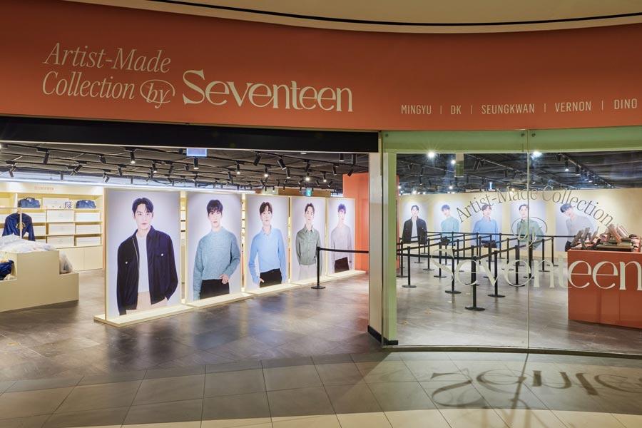 seventeen artist made collection season 3 pop up store seoul korea