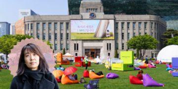 han Kang seoul outdoor library