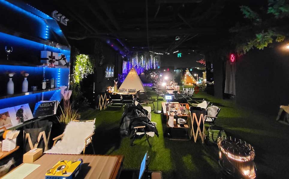 indoor camping best winter dates ideas in south korea