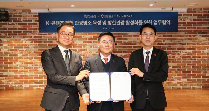 korea tourism organization shinsegae k content tourism