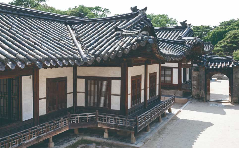 Nakseonjae residence complex hall korea