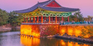 Moonlit Reflections of a Fallen Kingdom: Night at Donggung Palace and Wolji Pond