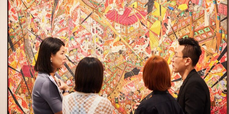 Perrotin at Frieze Seoul 2024. Courtesy: Frieze and Lets Studio. Photo: Lets Studio