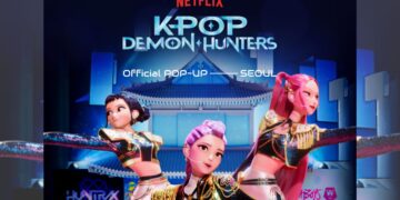 KPop Demon Hunters pop-up store Seoul