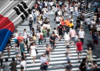 Chinese tourists in South Korea
