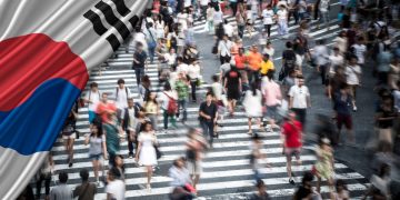 Chinese tourists in South Korea