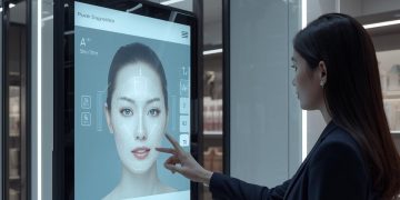AI beauty duty-free experience
