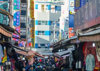 shopping in korea